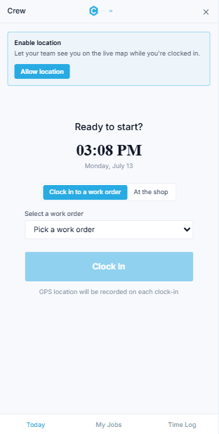 Time clock